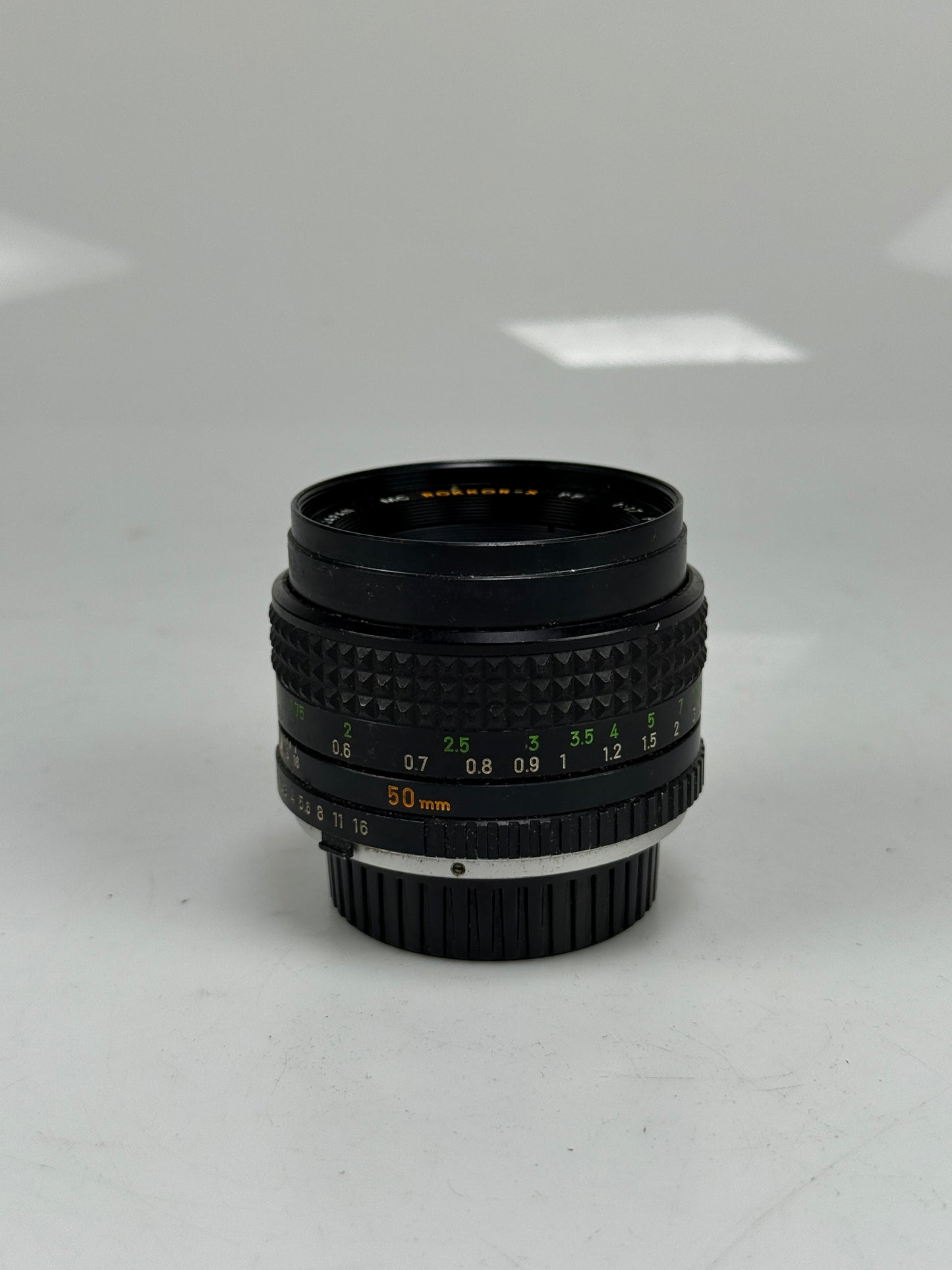 MINOLTA MD Rokkor-X 50mm F1.7 Standard MF Prime lens
