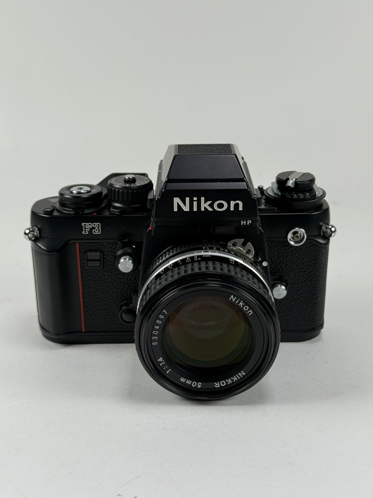 Nikon F3HP HP 35mm Professional Film Camera Body w/ 50mm f1.4 ais 