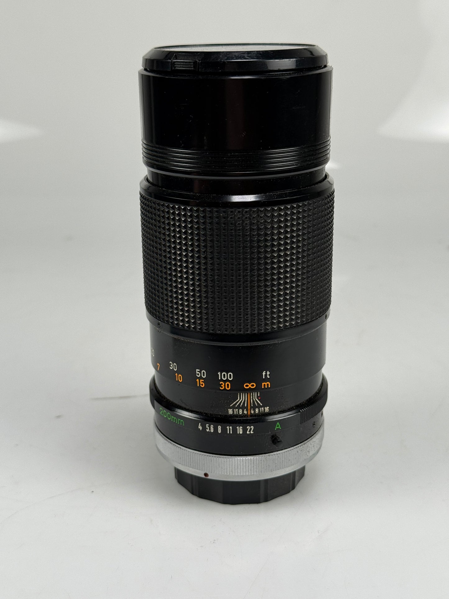 Canon FD 200mm f4 S.S.C. Telephoto Zoom Camera Lens