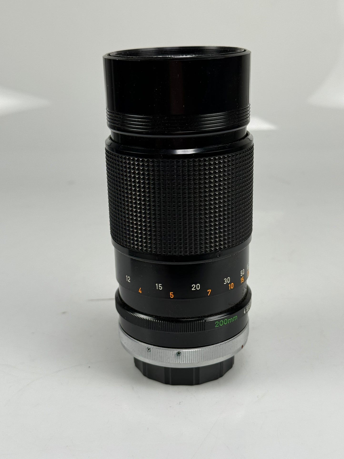 Canon FD 200mm f4 S.S.C. Telephoto Zoom Camera Lens