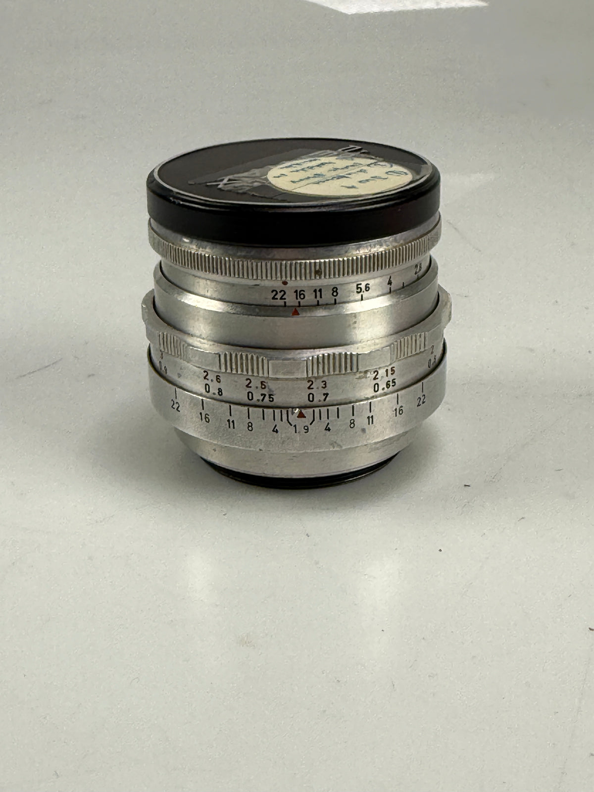 Meyer Optic PRIMOPLAN "RED V" 58mm f1.9 SILVER - M42 mount