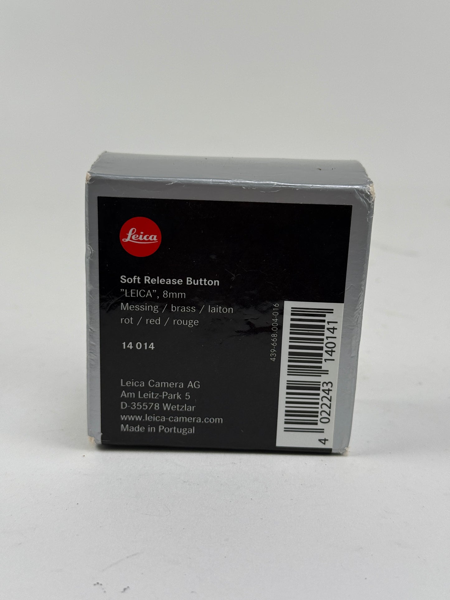 Leica Soft Release Button 8mm 14014 red