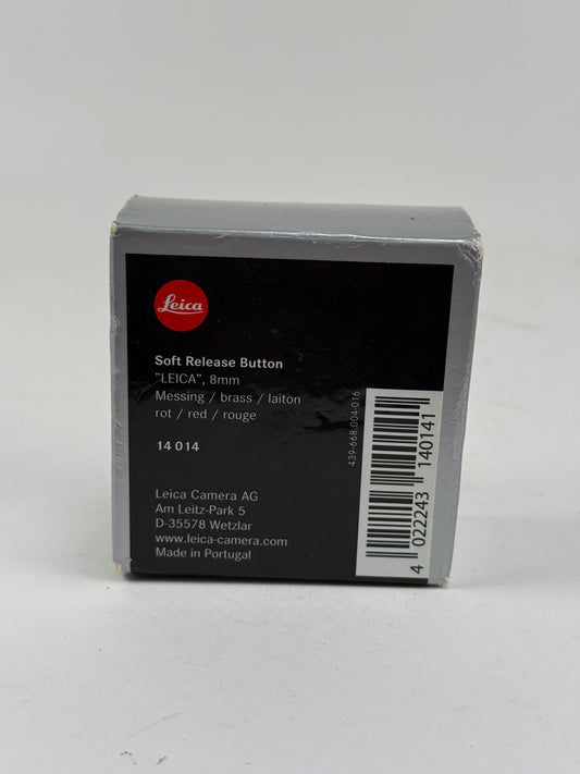 Leica Soft Release Button 8mm 14014 red