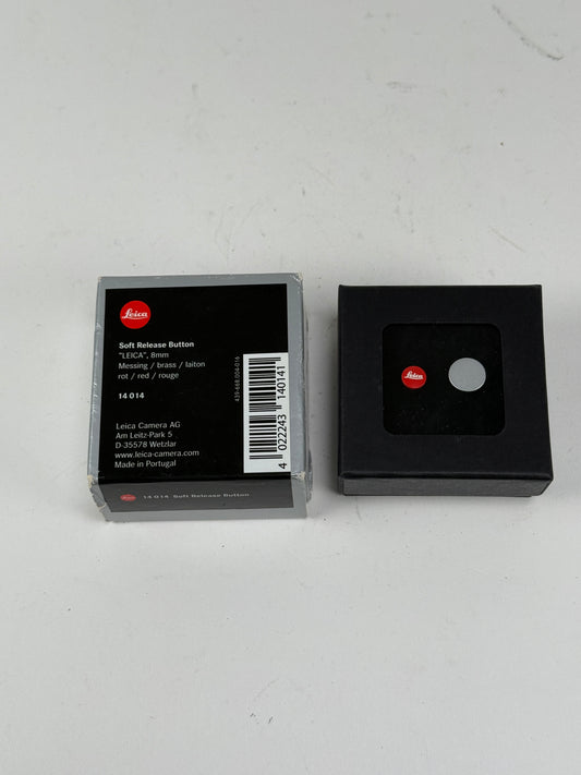 Leica Soft Release Button 8mm 14014 red