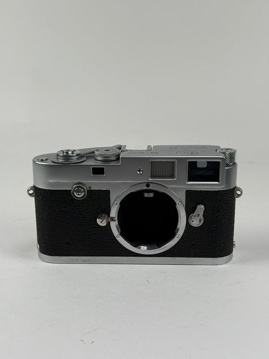 Leica M2 button rewind Chrome 35mm rangefinder film camera body