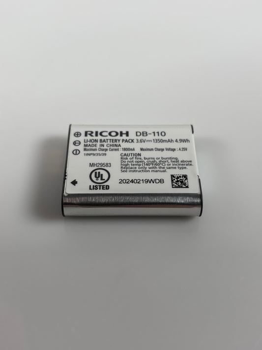 Ricoh DB-110 Battery for Ricoh GR Series Cameras