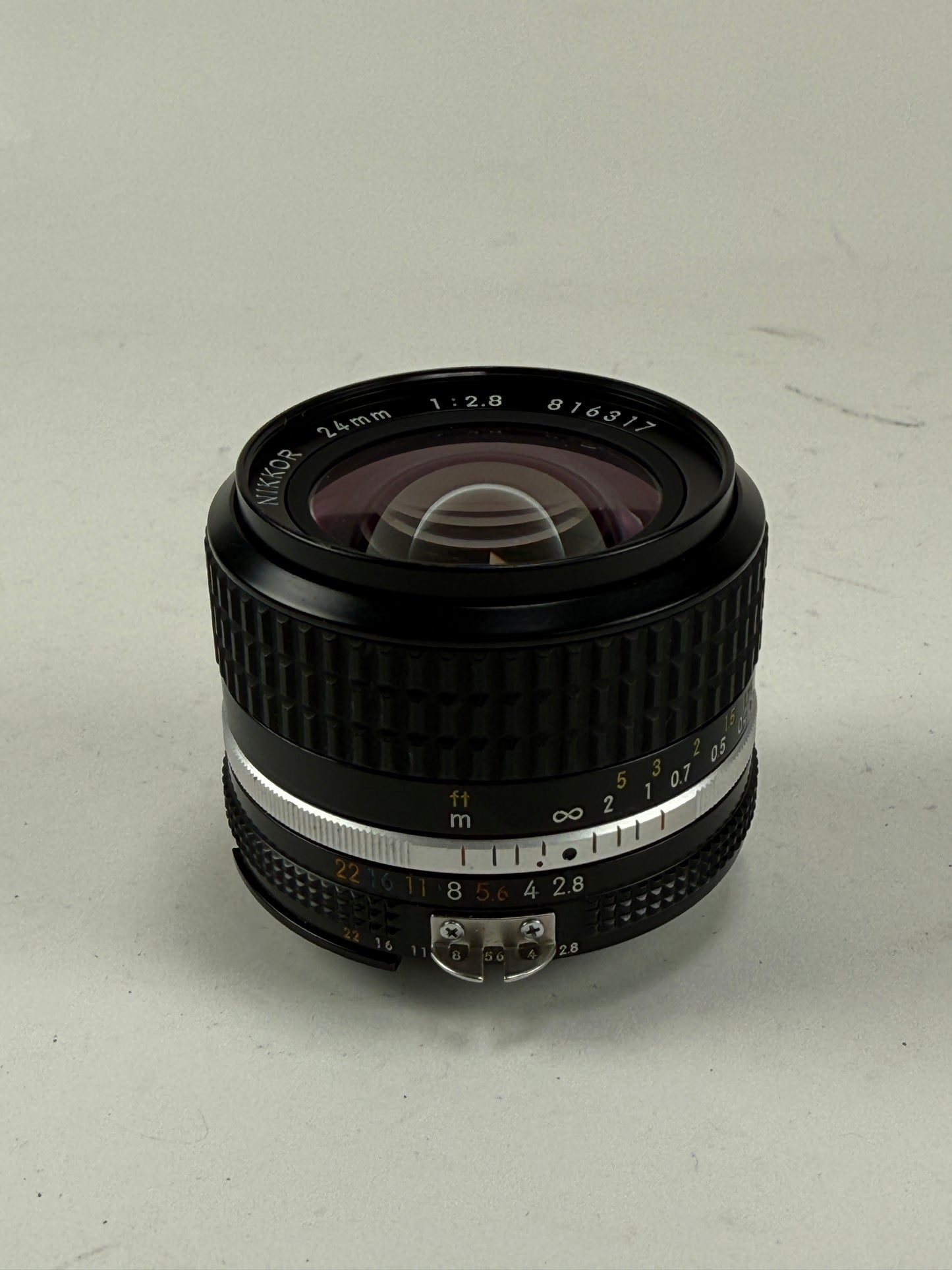Nikon Nikkor AIS AI-S 24mm f2.8 35mm camera Lens