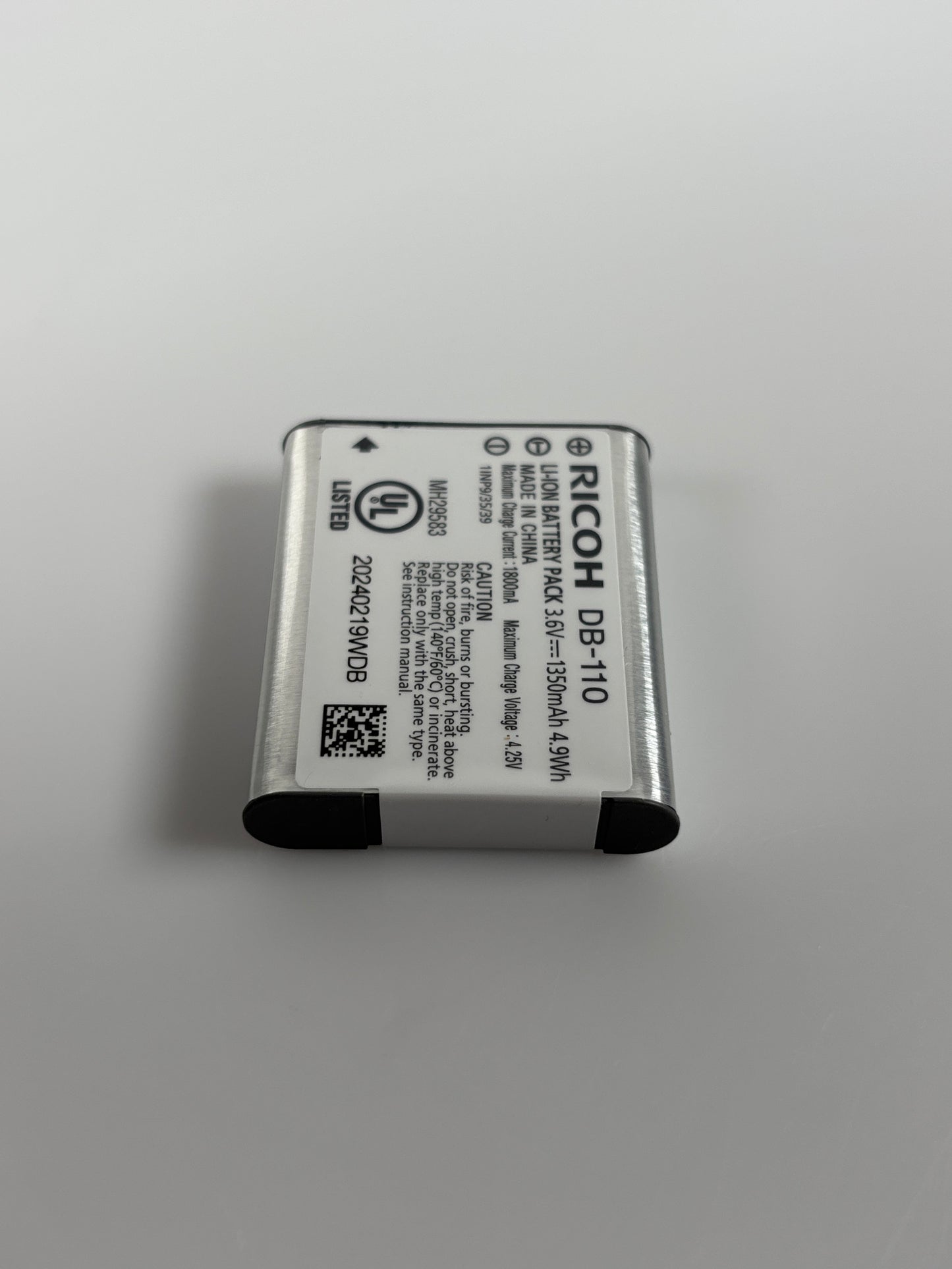 Ricoh DB-110 Battery for Ricoh GR Series Cameras