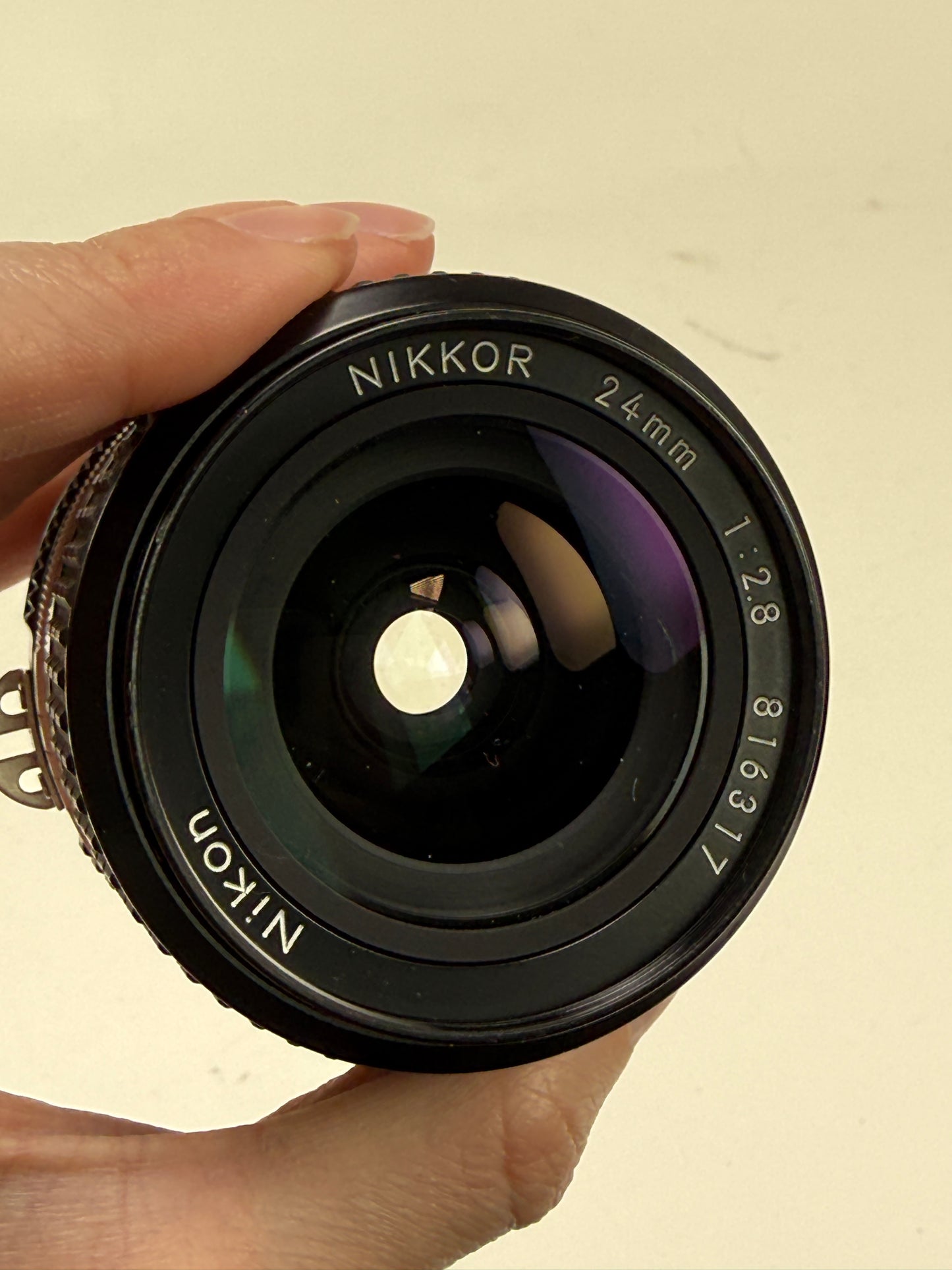 Nikon Nikkor AIS AI-S 24mm f2.8 35mm camera Lens
