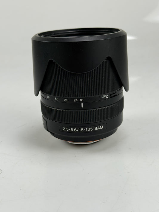 Sony DT 18-135mm f3.5-5.6 SAM Lens A Mount SAL18135