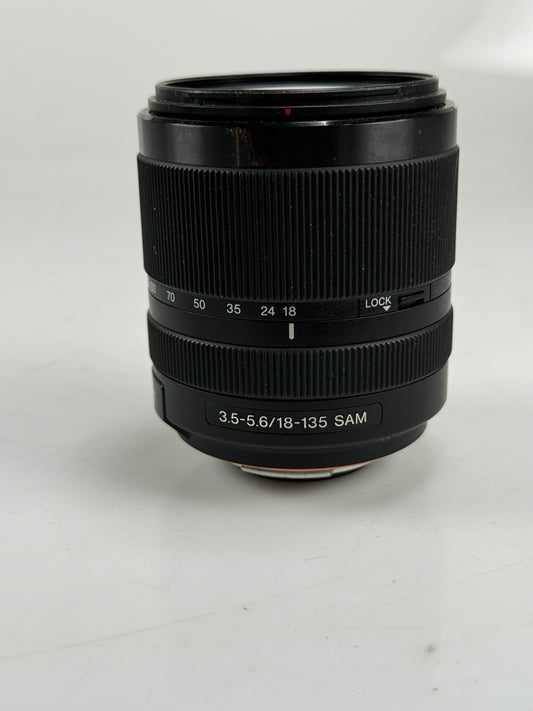 Sony DT 18-135mm f3.5-5.6 SAM Lens A Mount SAL18135