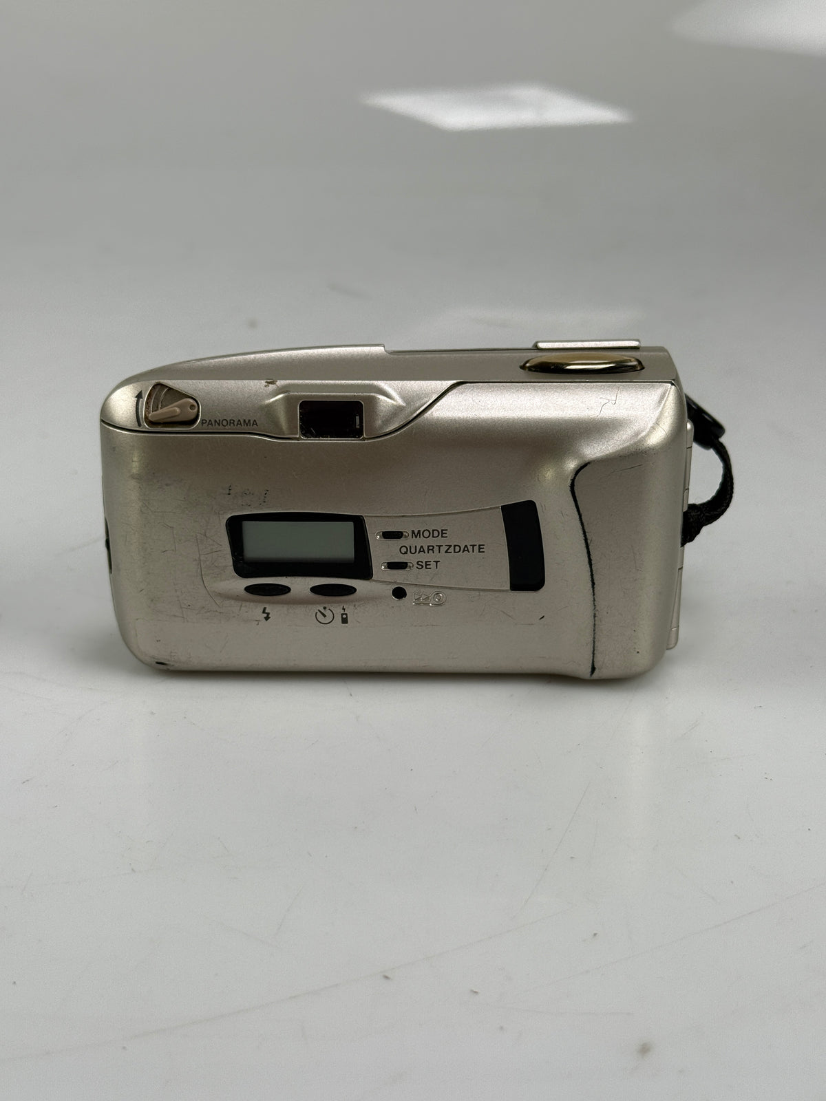 Olympus Stylus Epic DLX MJU II 35mm point and shoot p&s film camera 35mm f2.8 chrome/silver