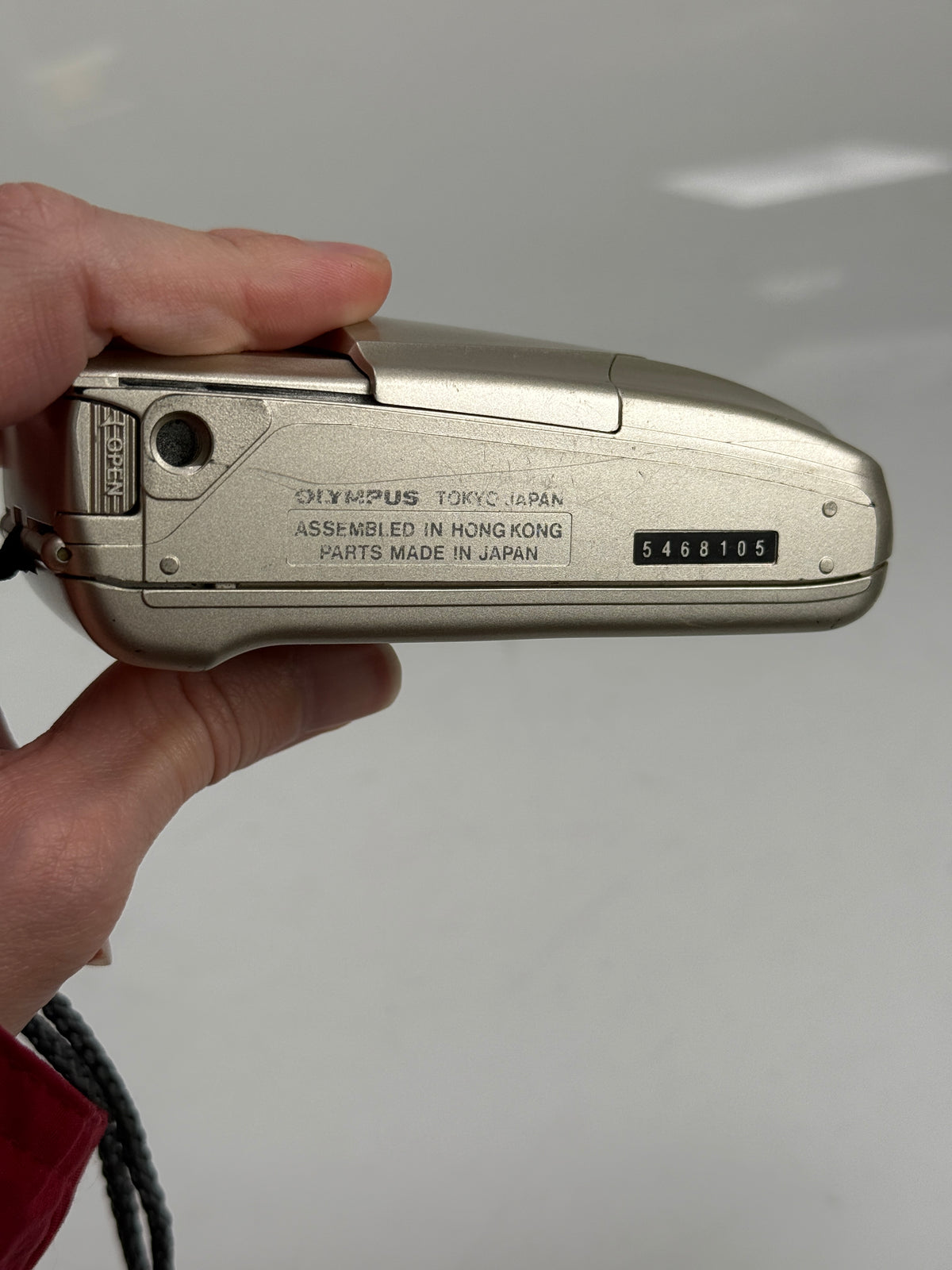 Olympus Stylus Epic DLX MJU II 35mm point and shoot p&s film camera 35mm f2.8 chrome/silver