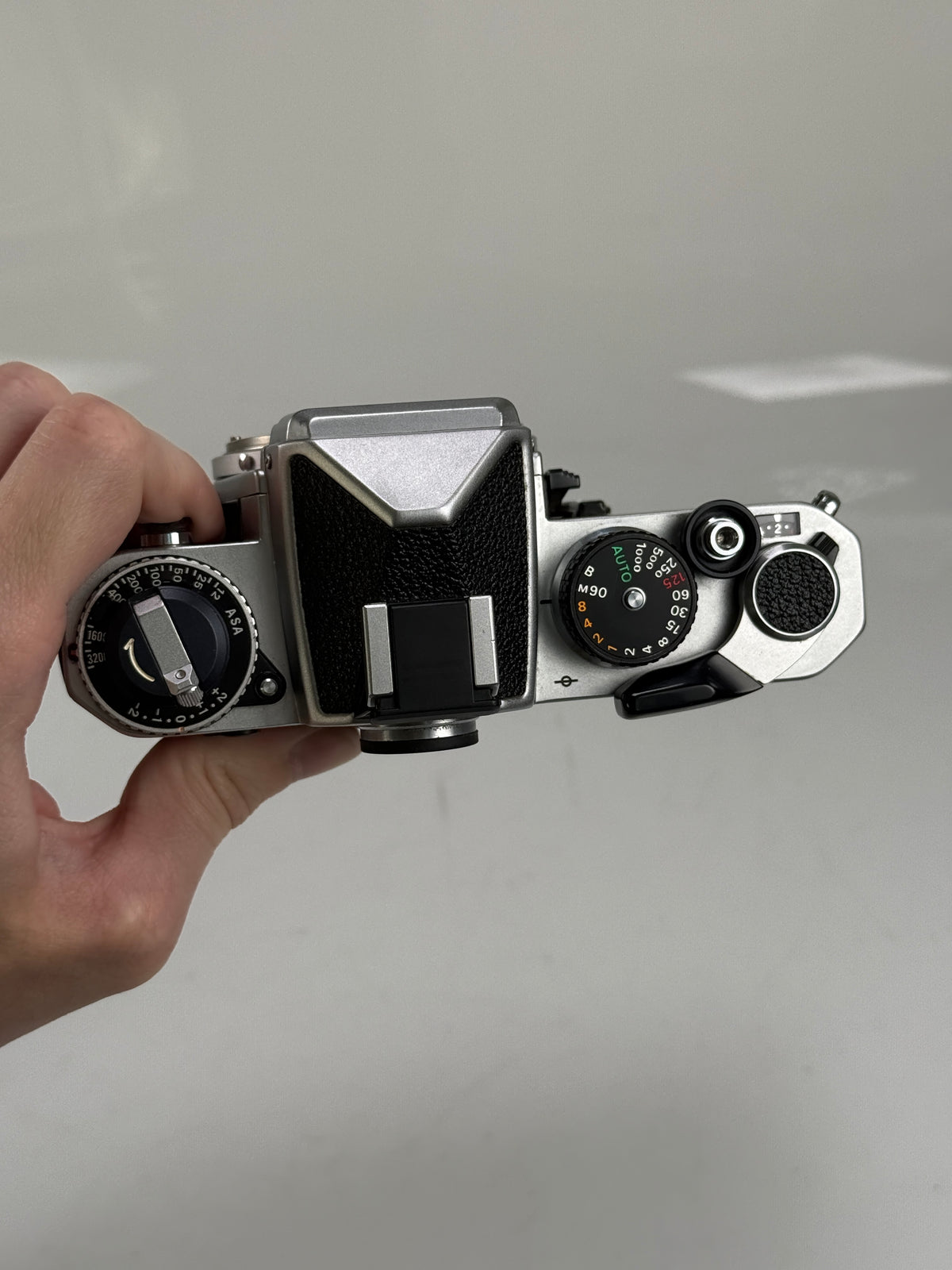 Nikon FE silver chrome 35mm SLR Film Camera Body