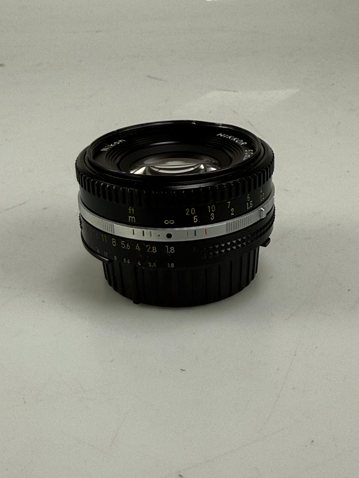 Nikon Nikkor Ai-s AIS 50mm f1.8 Lens Prime Pancake SLR Late