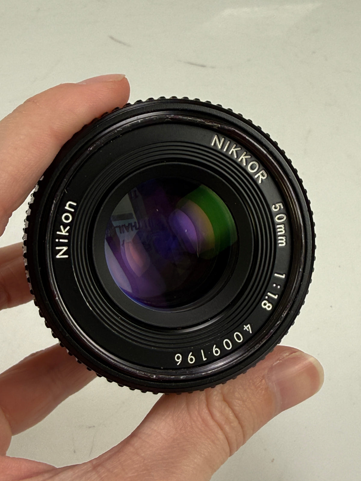 Nikon Nikkor Ai-s AIS 50mm f1.8 Lens Prime Pancake SLR Late