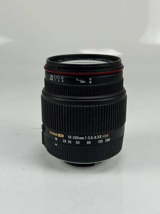 SIGMA DC 18-200mm F3.5-6.3 OS For Nikon F Mount