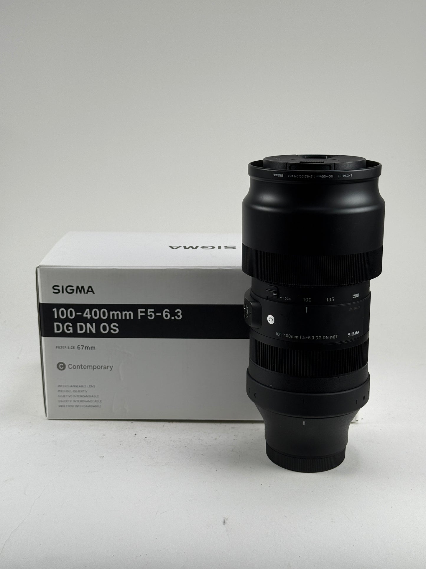 Sigma 100-400mm f5-6.3 DG DN OS / C Ultra-Telephoto Zoom Lens - Sony E