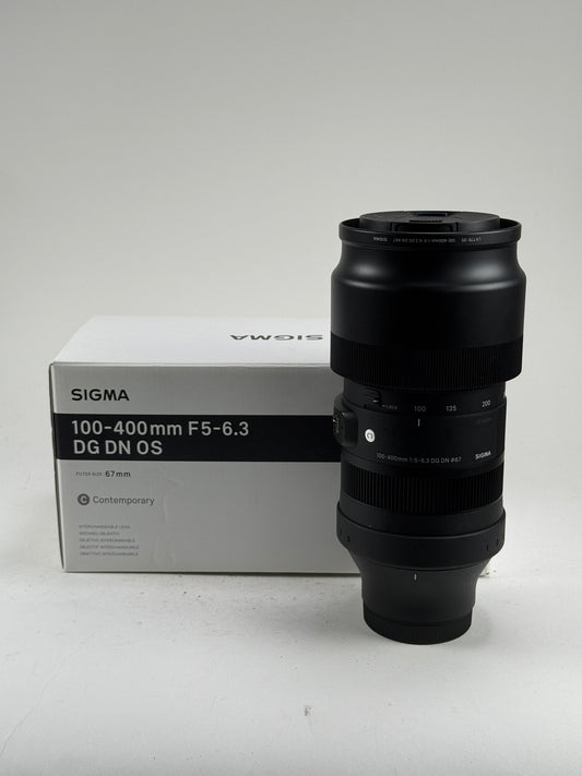 Sigma 100-400mm f5-6.3 DG DN OS / C Ultra-Telephoto Zoom Lens - Sony E