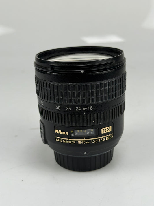 Nikon AF-S DX Nikkor 18-70mm f3.5-4.5 G ED IF Autofocus APS-C Lens