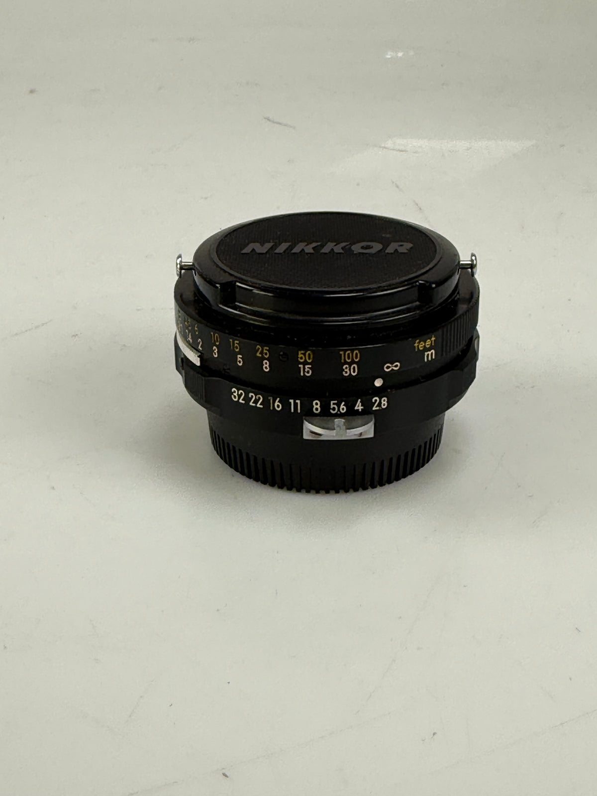 Nikon Nikkor 45mm f2.8 GN Guide Number non-AI Prime Lens