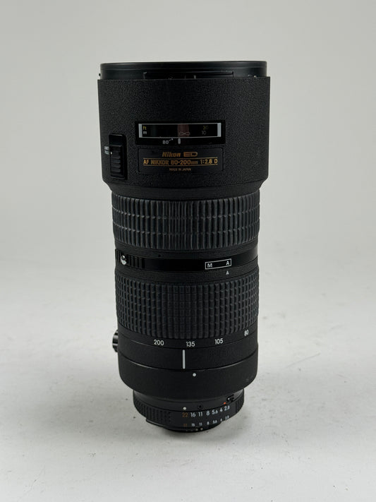 Nikon 80-200mm f2.8 AF D Nikkor lens