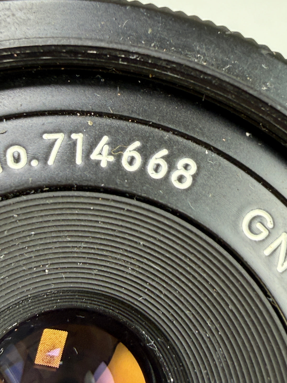 Nikon Nikkor 45mm f2.8 GN Guide Number non-AI Prime Lens