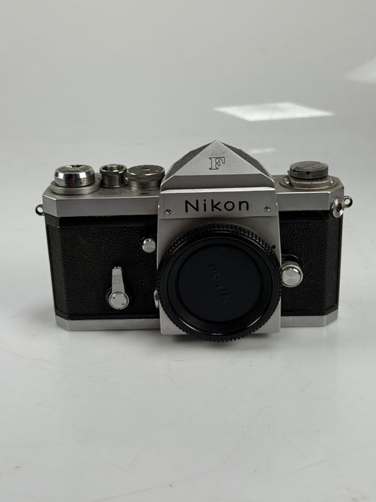 Nikon F Chrome Nippon Kogaku body prism eye level finder
