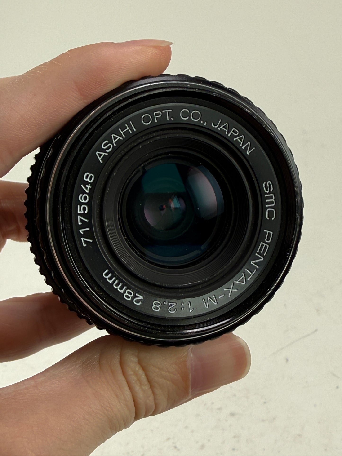 SMC Pentax-M 28mm f2.8 Wide Angle Prime K Mount Lens