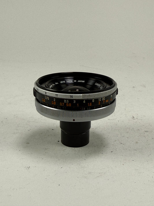 Canon FL 19mm F3.5 Wide Angle Lens FD Mount