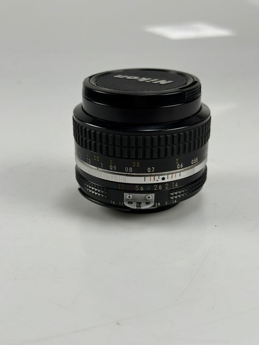 Nikon AI Nikkor 50mm F1.4 Standard MF Lens
