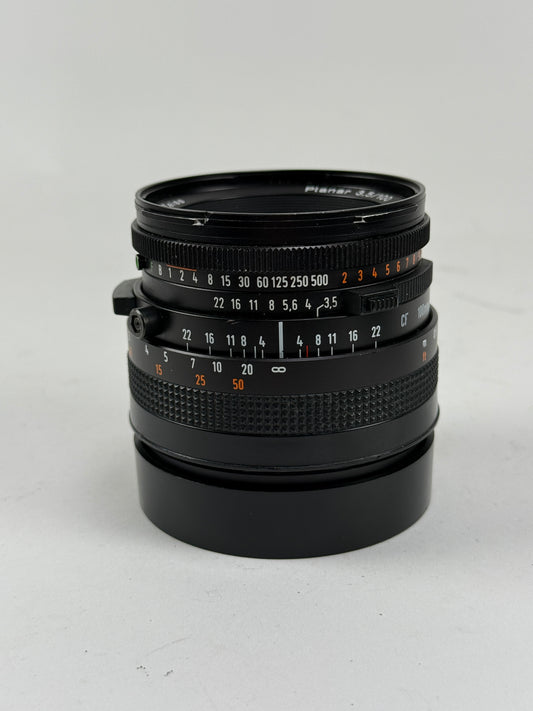 Hasselblad Carl Zeiss T* planar CF 100mm f3.5 lens
