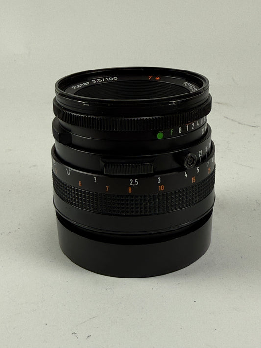 Hasselblad Carl Zeiss T* planar CF 100mm f3.5 lens