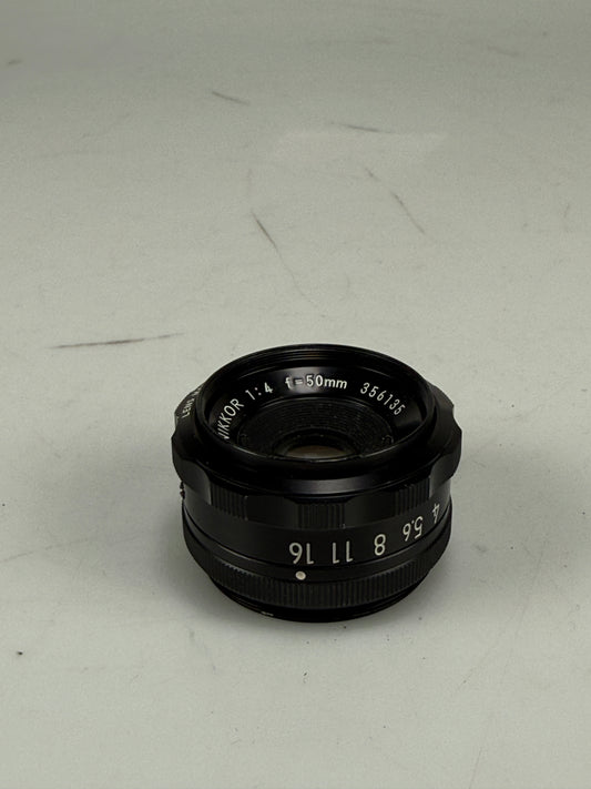 Nikon EL Nikkor 50mm f4 Enlarging Lens