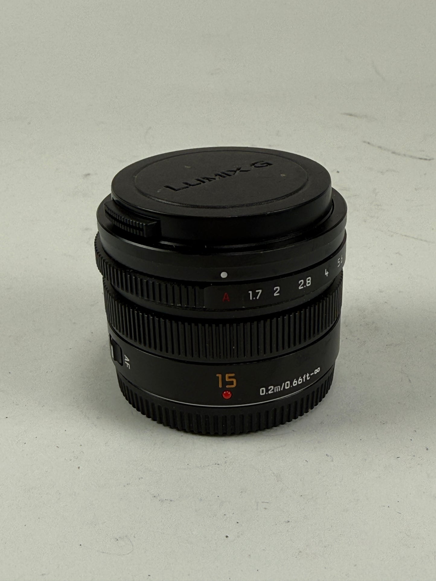 Panasonic Leica DJI 15mm f1.7 Lens for MFT Micro Four Thirds Mount Cameras