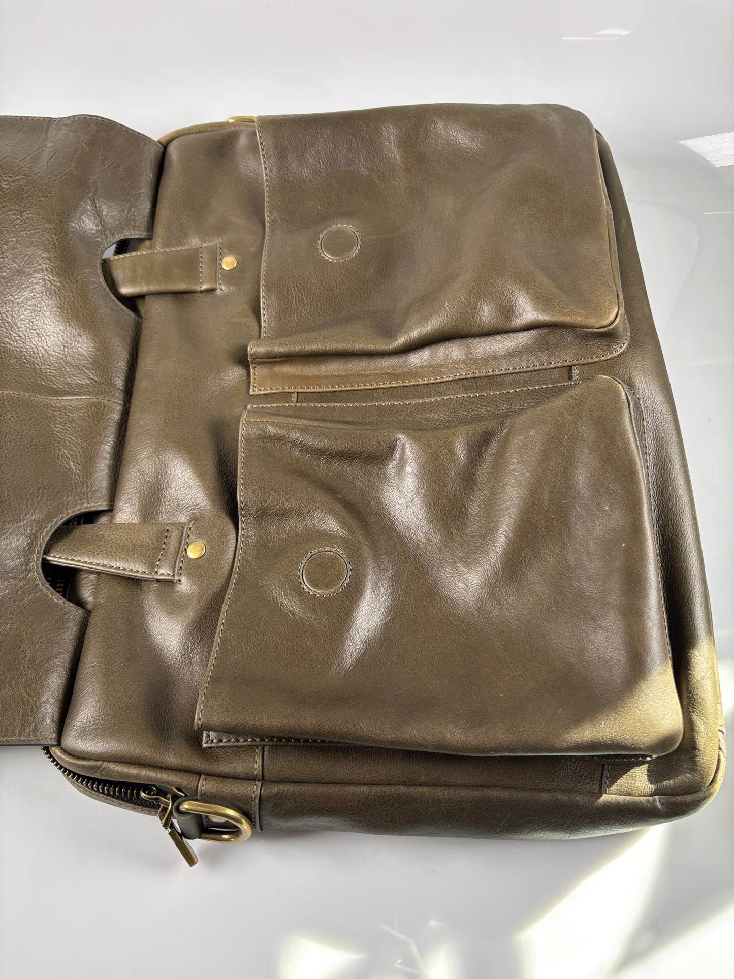 Jafferjees 1880 Leather Satchel Bag Case