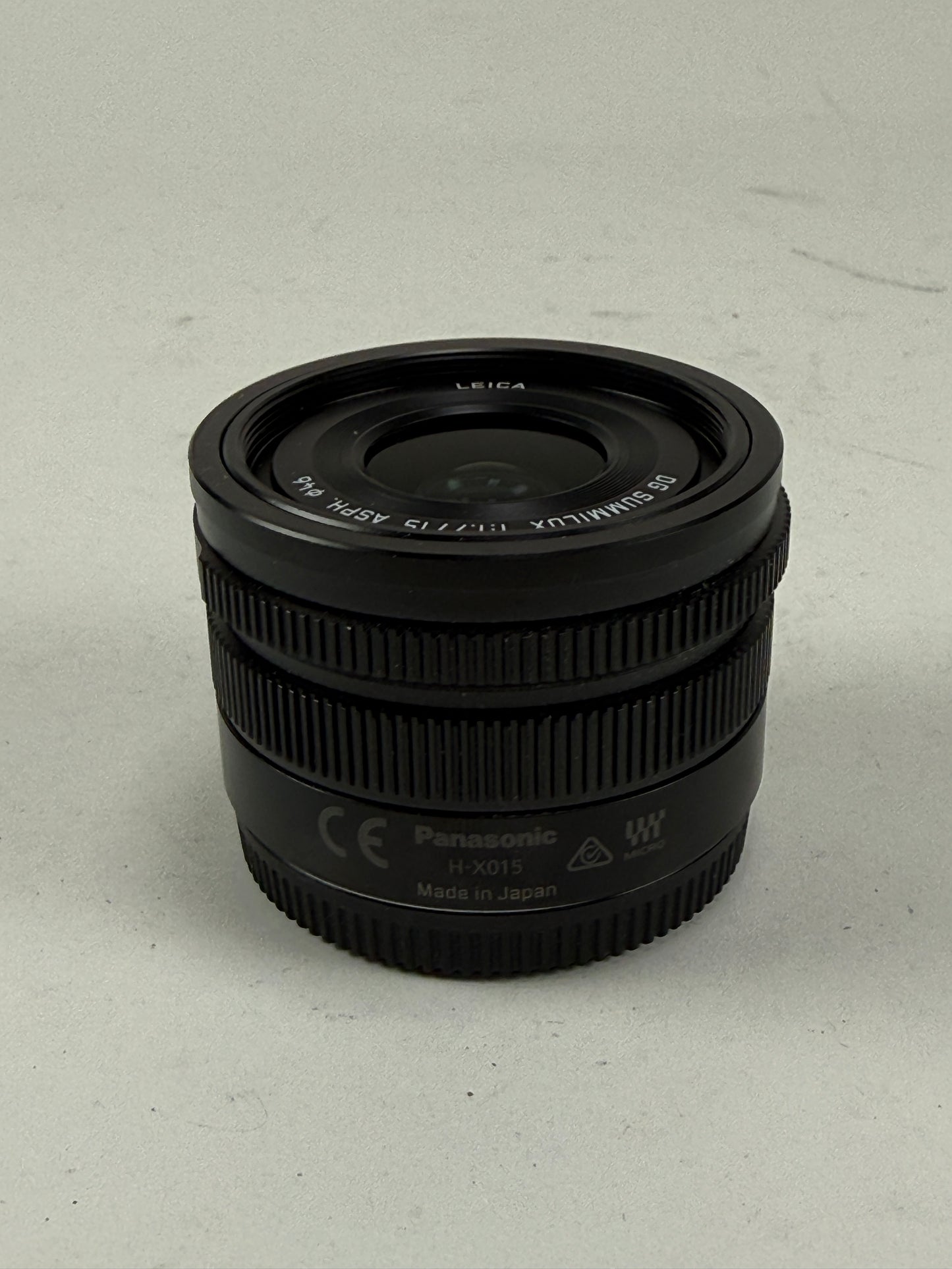 Panasonic Leica DJI 15mm f1.7 Lens for MFT Micro Four Thirds Mount Cameras