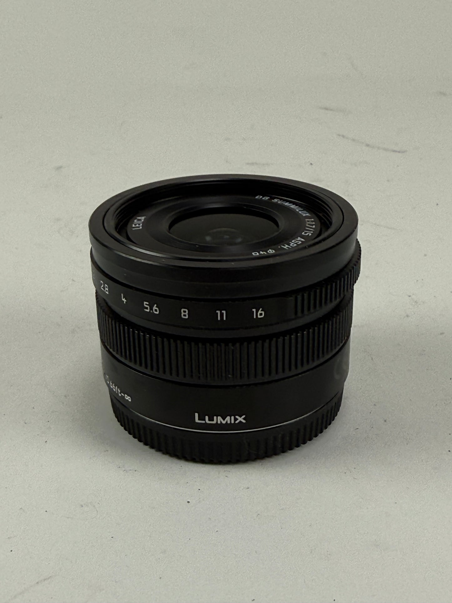 Panasonic Leica DJI 15mm f1.7 Lens for MFT Micro Four Thirds Mount Cameras