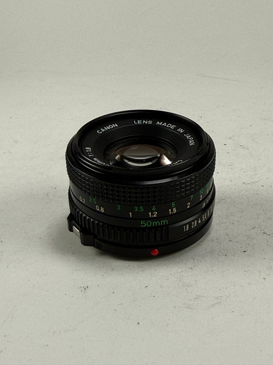 Canon 50mm F1.8 FDN New FD mount lens