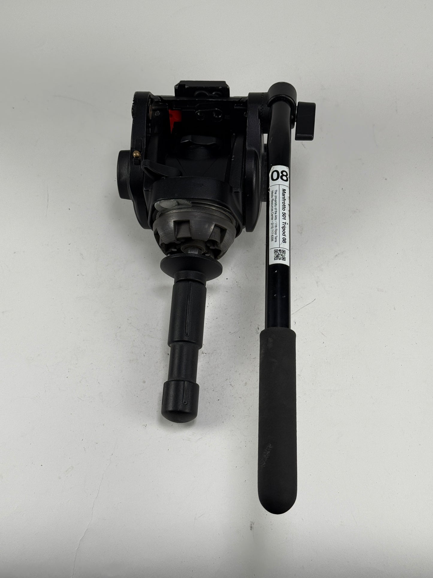 Manfrotto 501HVD Head Fluid Head w/ Handle, QR Plate