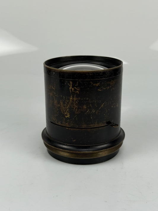 Dallmeyer No. 8 Stigmatic Series II f6 brass lens
