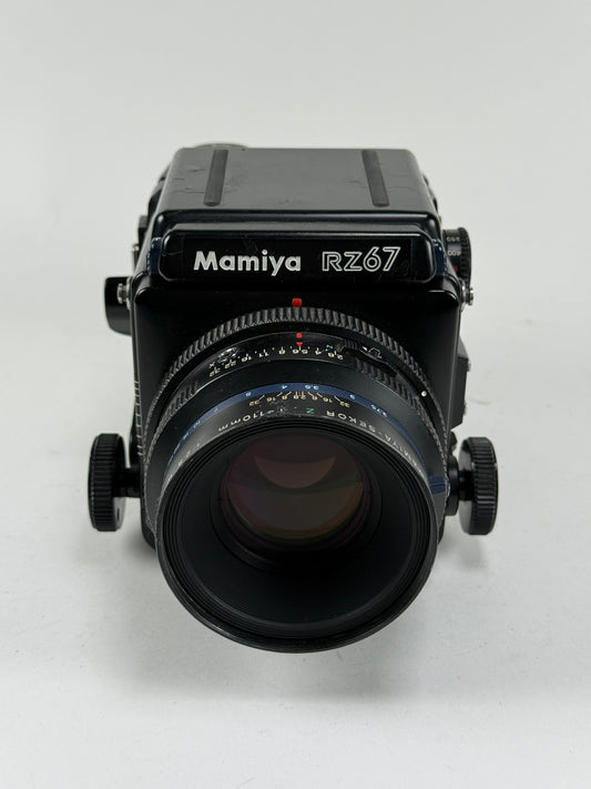 Mamiya RZ67 Pro Body + Sekor Z 110mm f2.8 Lens 120 Film Back