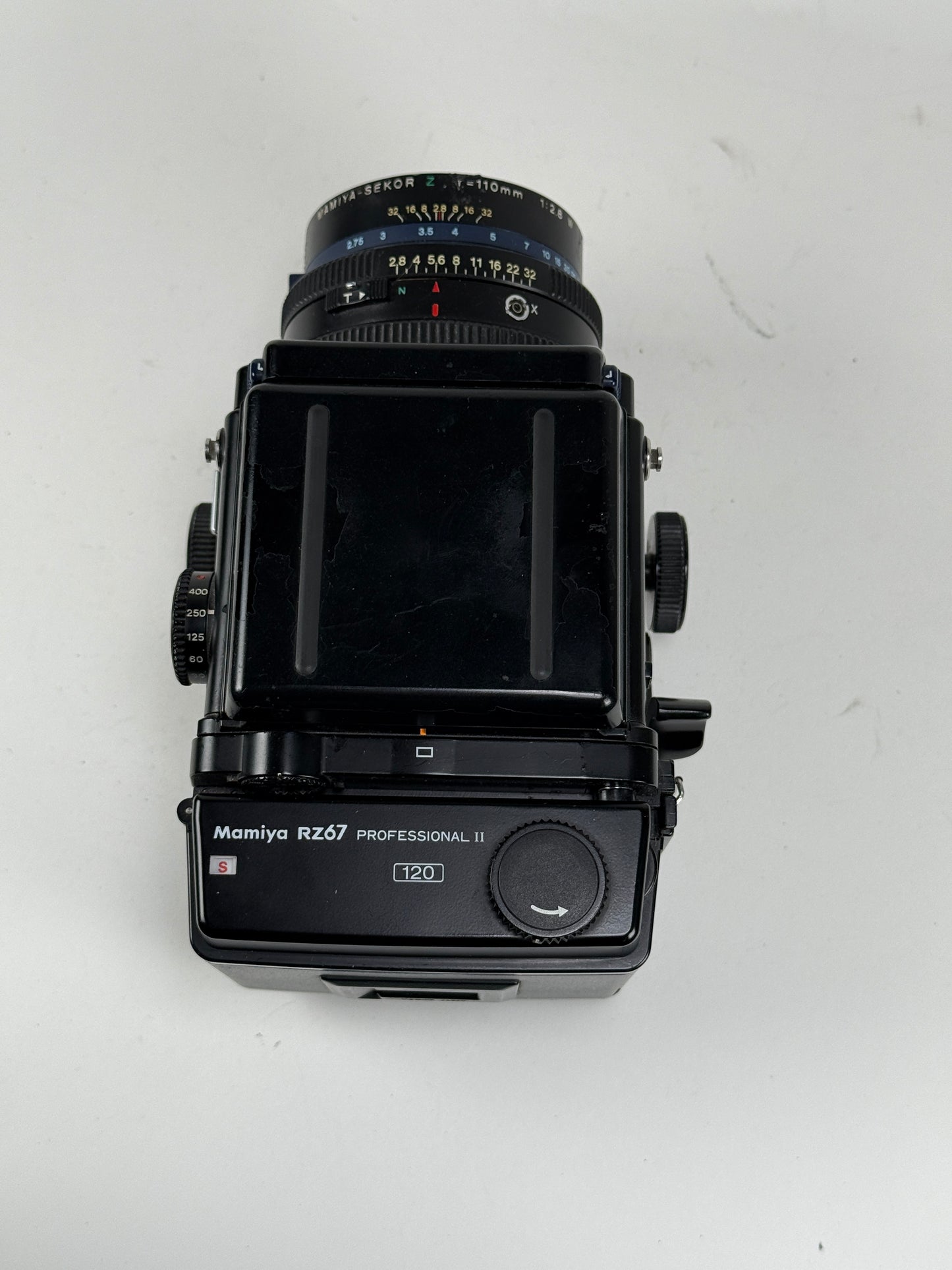 Mamiya RZ67 Pro Body + Sekor Z 110mm f2.8 Lens 120 Film Back