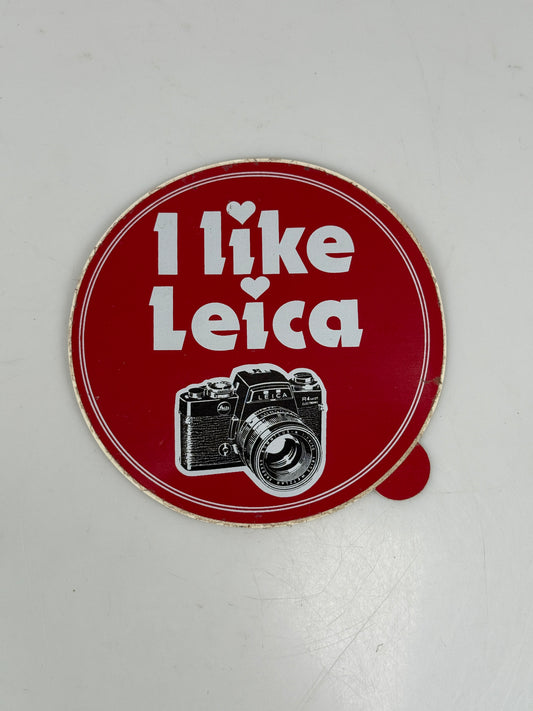 Leica I Like Leica Sticker