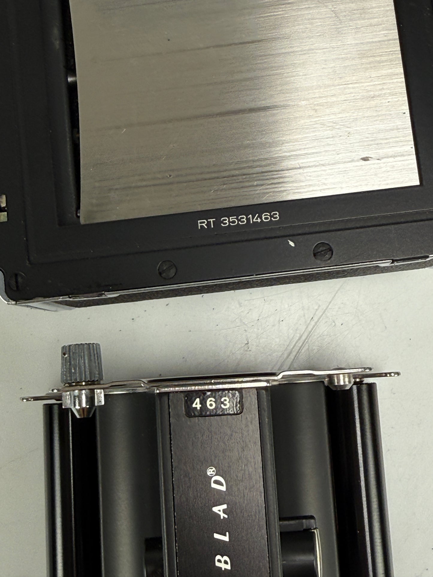 Hasselblad A24 chrome 6x6 220 Film Back Magazine Holder