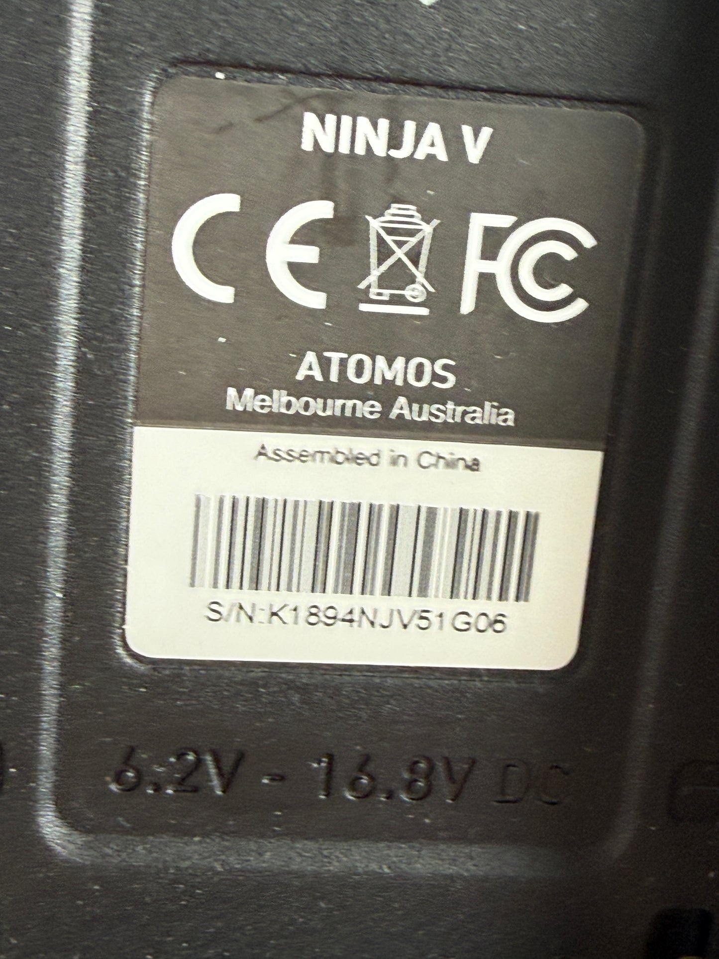 Atomos Ninja V Recording Monitor