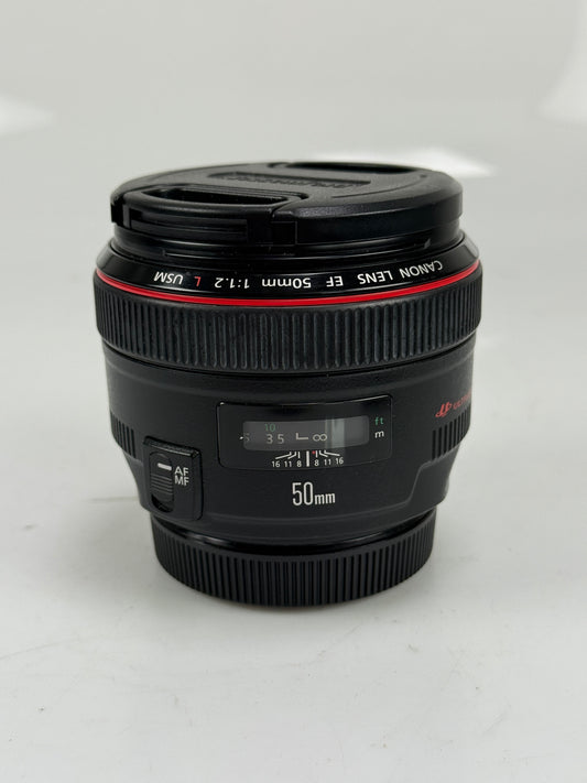 Canon EF 50mm f1.2 L USM Lens