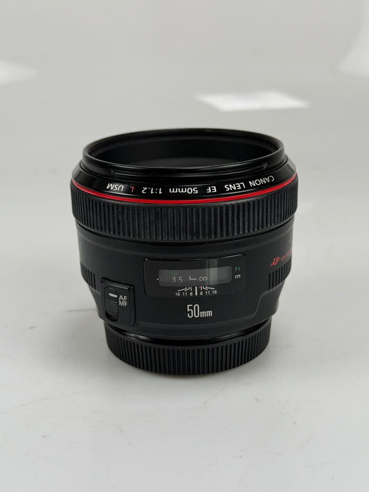Canon EF 50mm f1.2 L USM Lens