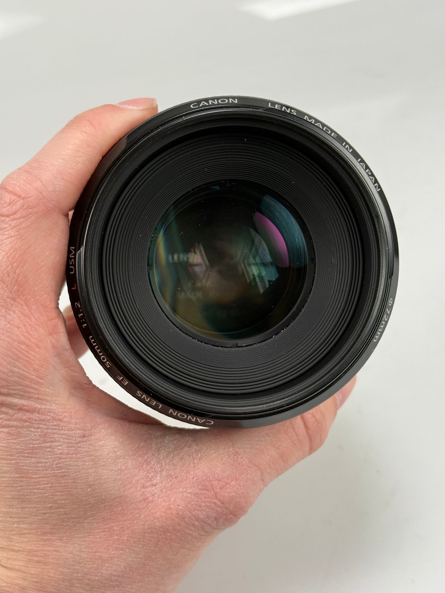 Canon EF 50mm f1.2 L USM Lens