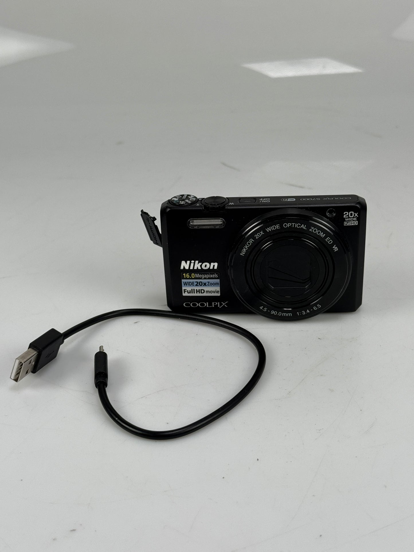 Nikon COOLPIX S6000 16MP Digital Camera - black